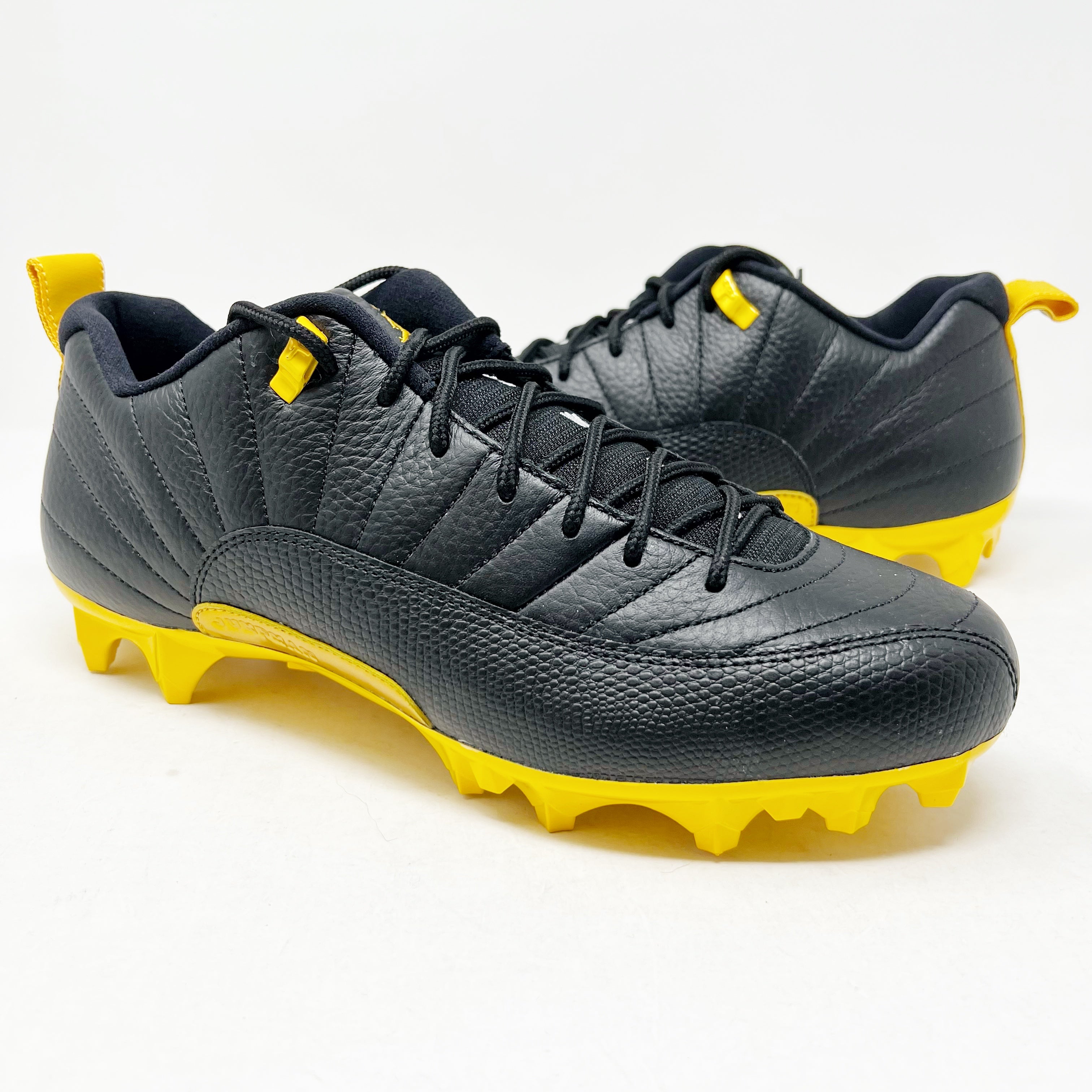 Jordan 12 Superbad Low Black/Yellow - Joe Haden - Pittsburgh Steelers